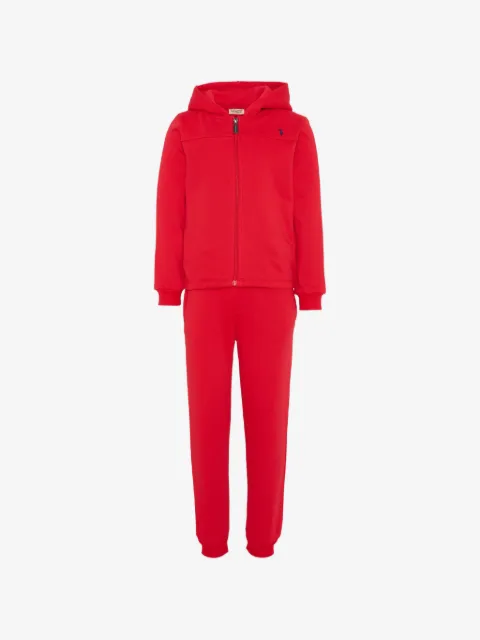 TRUSSARDI JUNIOR zip tracksuit