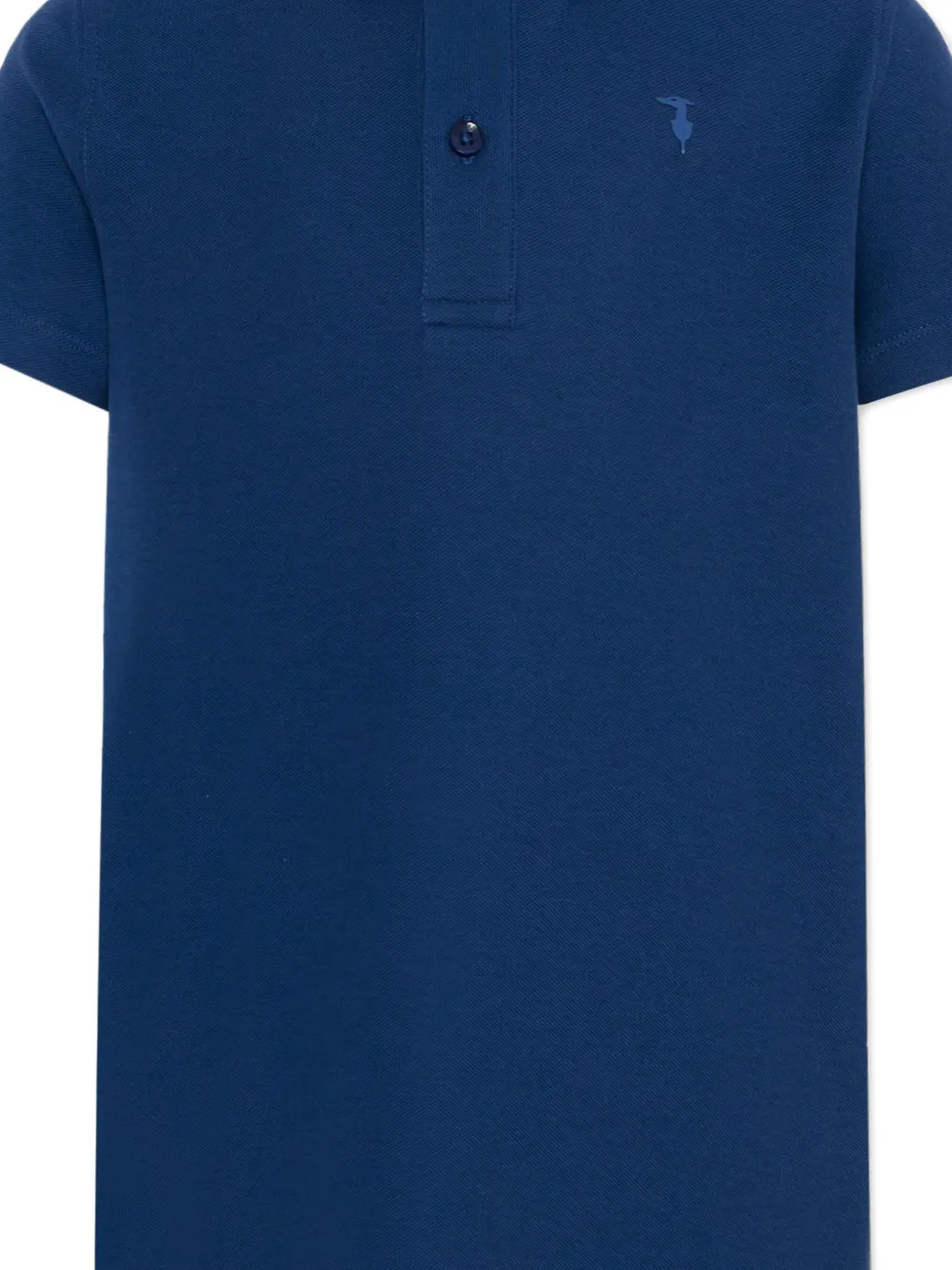  Trussardi Junior Short-sleeve Polo Dress - Blue 