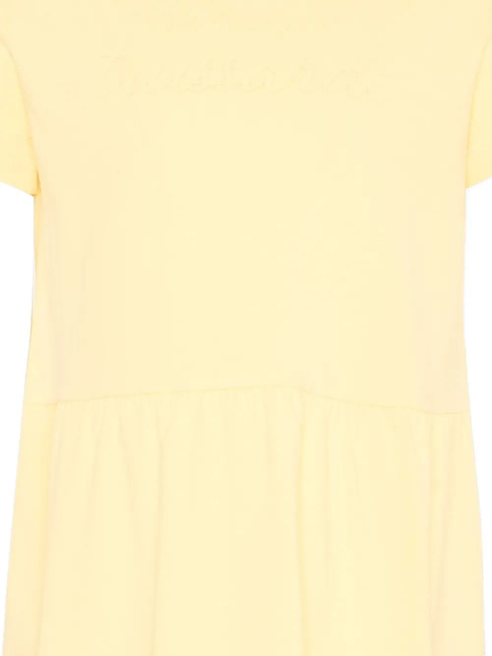  Trussardi Junior Short-sleeve Dress - Yellow 
