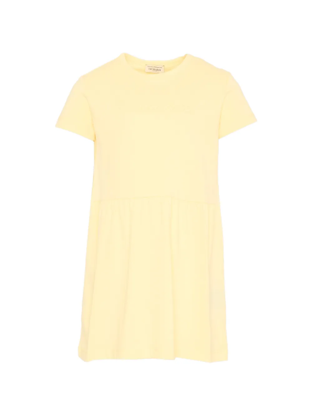 TRUSSARDI JUNIOR short-sleeve dress - Gelb