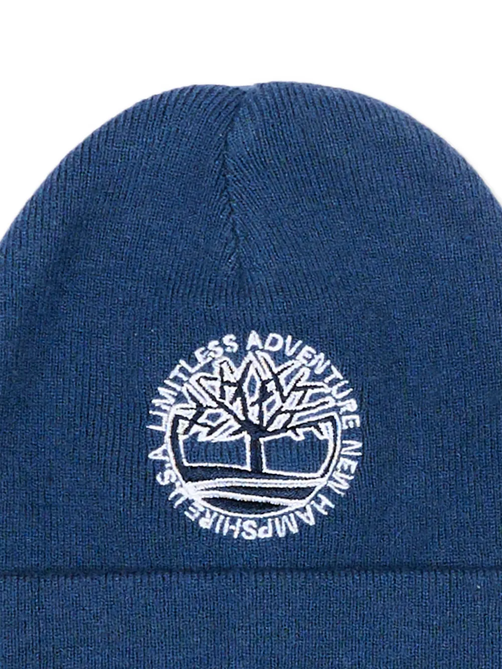  Timberland Kids Logo-embroidered Beanie Hat - Blue 