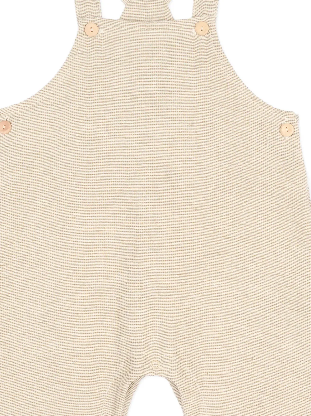  Bamboom Button Dungarees - Neutrals 