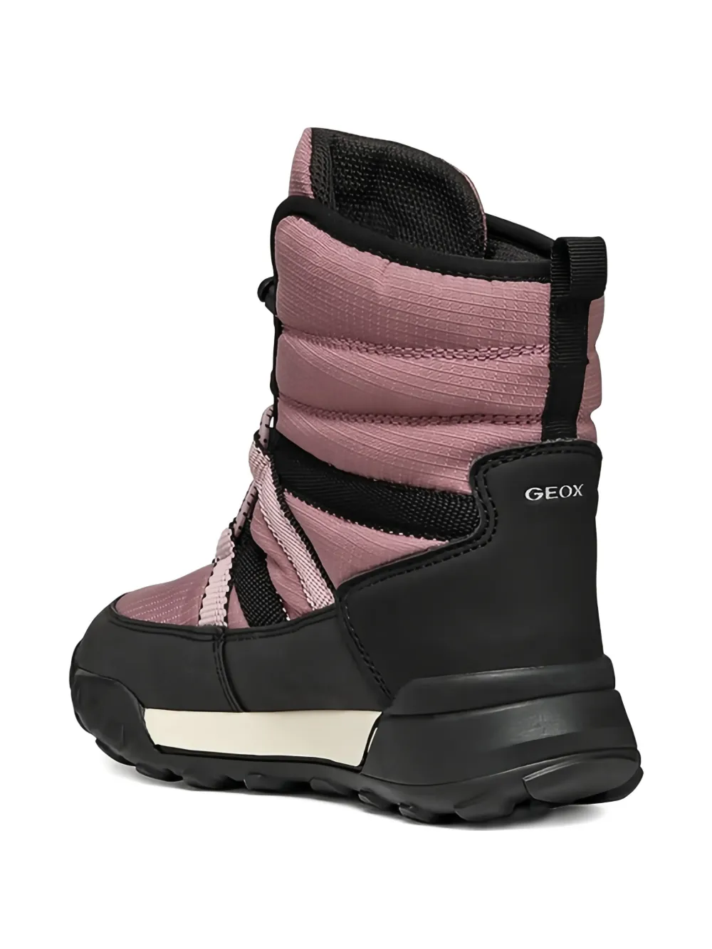 Geox Kids quilted drawstring boots Roze