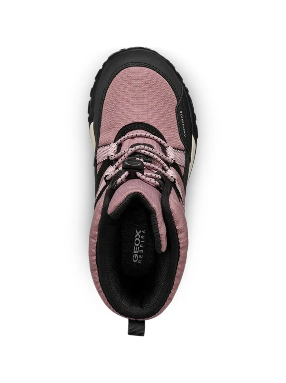 Geox Kids quilted drawstring boots Roze