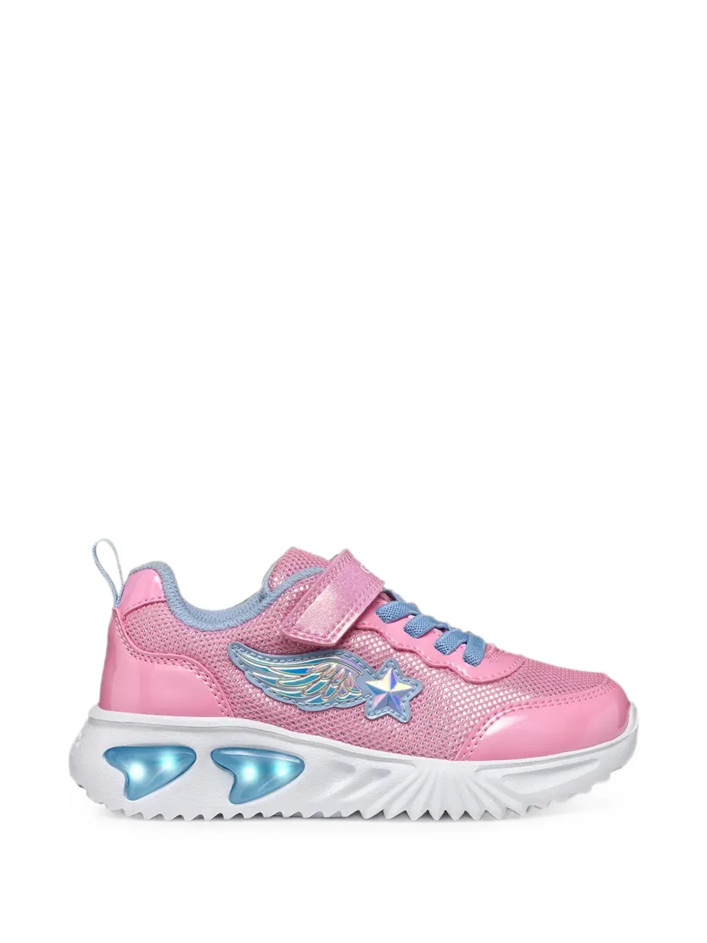 Geox Kids Assister Girl touch-strap sneakers Roze