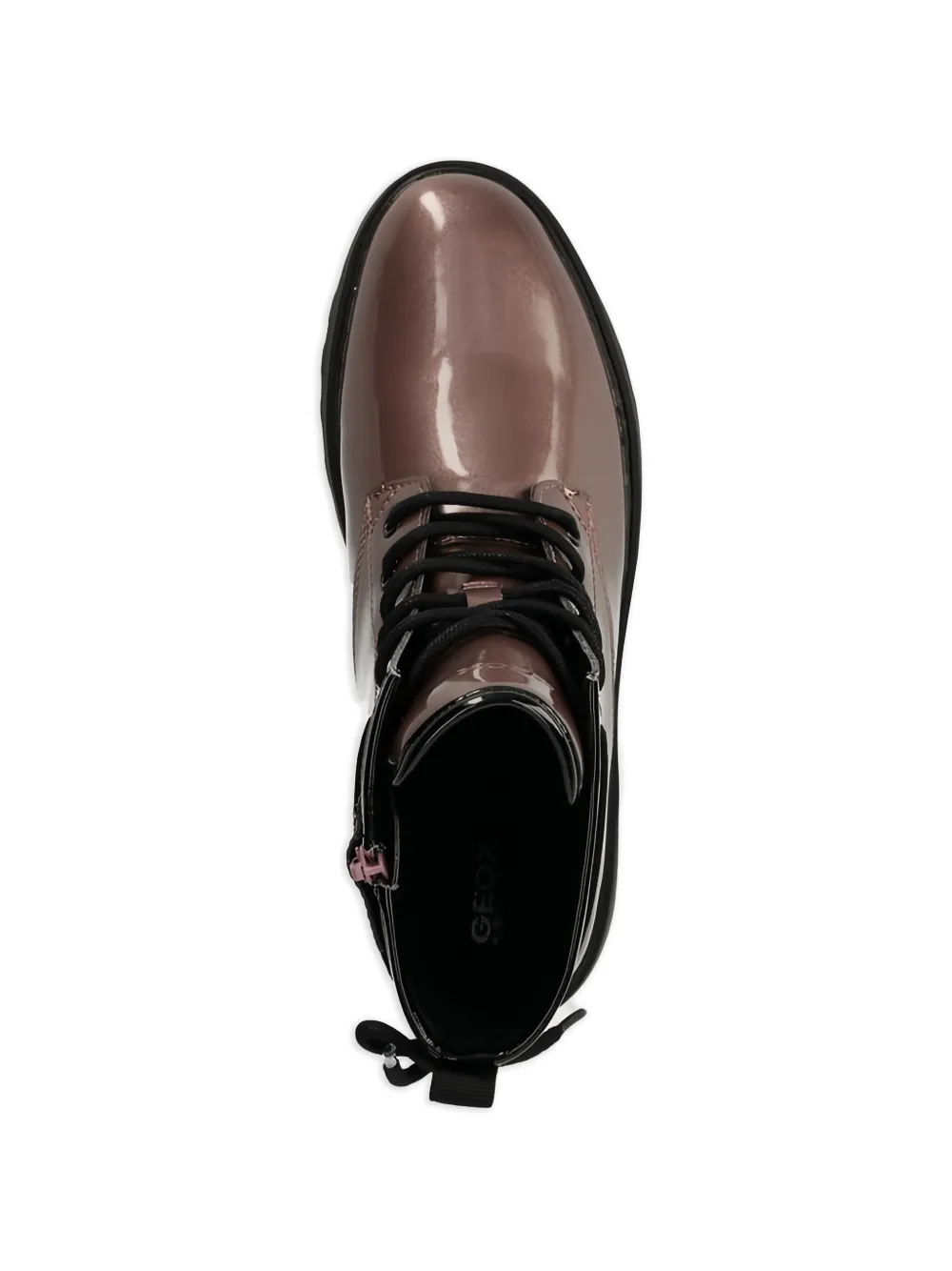 Geox Kids lace-up boots Roze