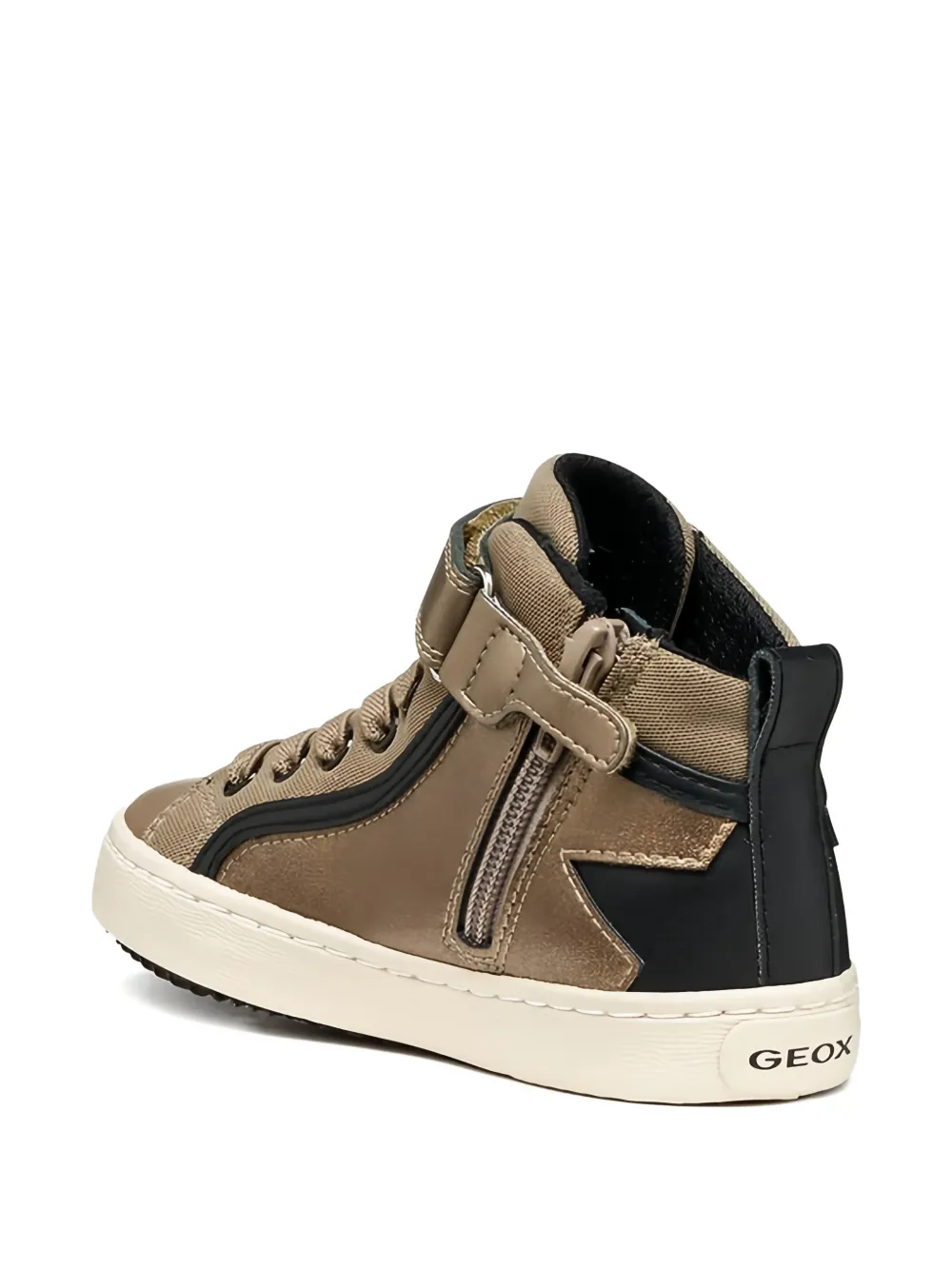 Geox Kids lace-up sneakers Beige