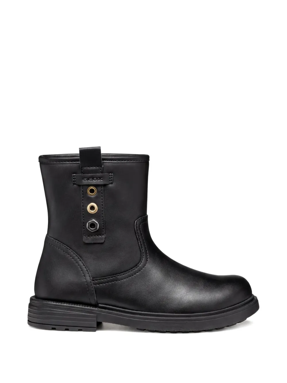 Geox Kids Laarzen met ringlets Zwart