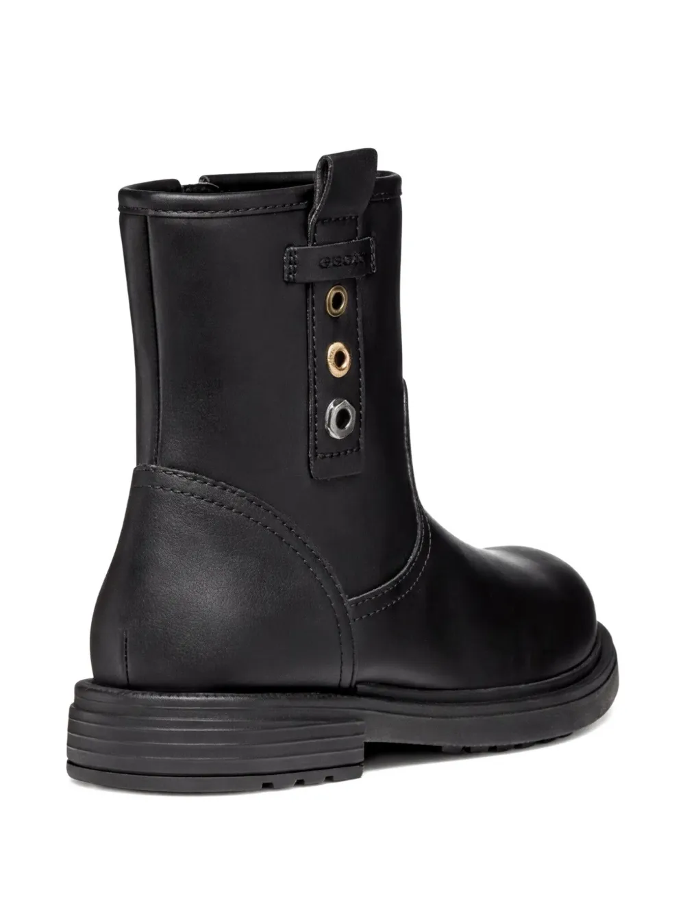 Geox Kids Laarzen met ringlets Zwart