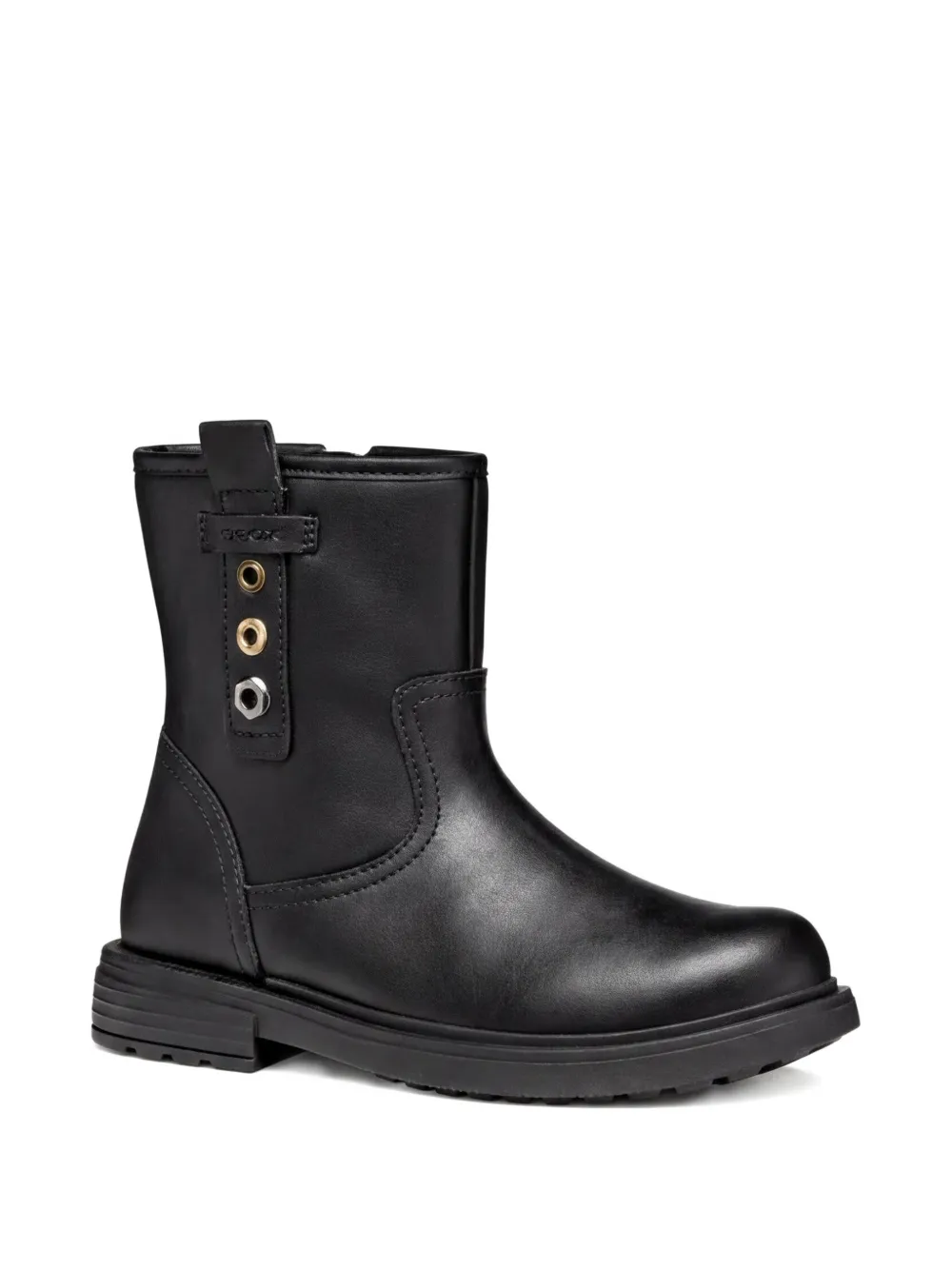 Geox Kids Laarzen met ringlets Zwart