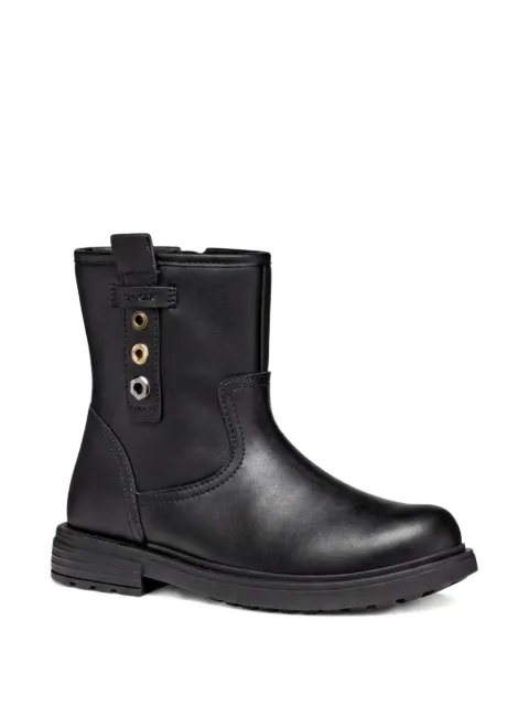 Geox Kids botas con correa y ojales