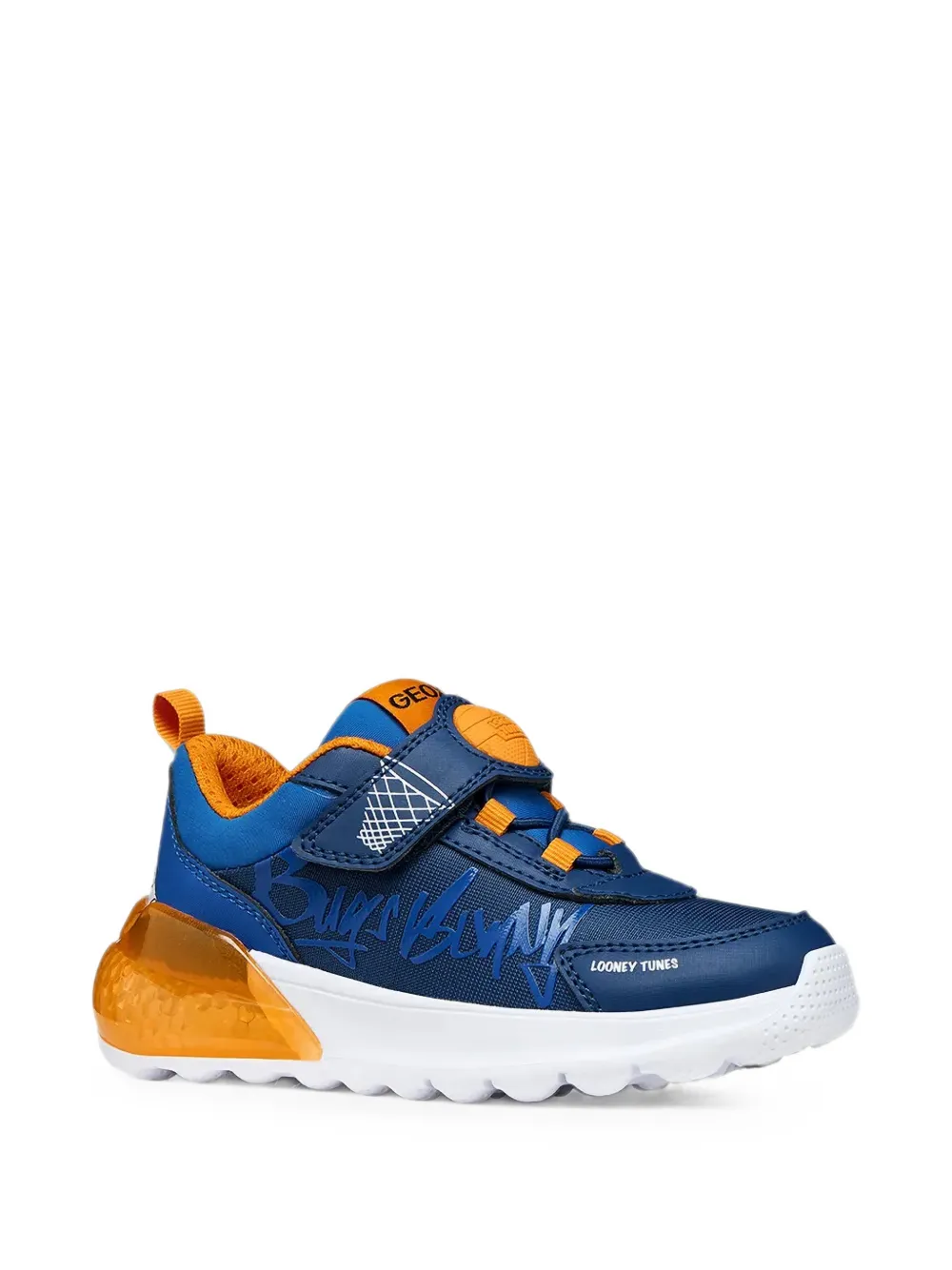 Geox Kids Activart Illuminus Looney Tunes light-up sneakers Blauw