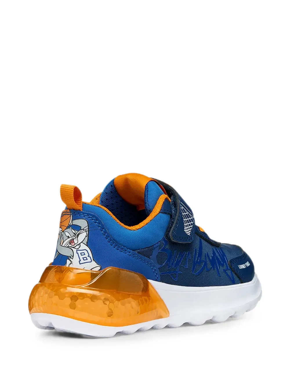 Geox Kids Activart Illuminus Looney Tunes light-up sneakers Blauw