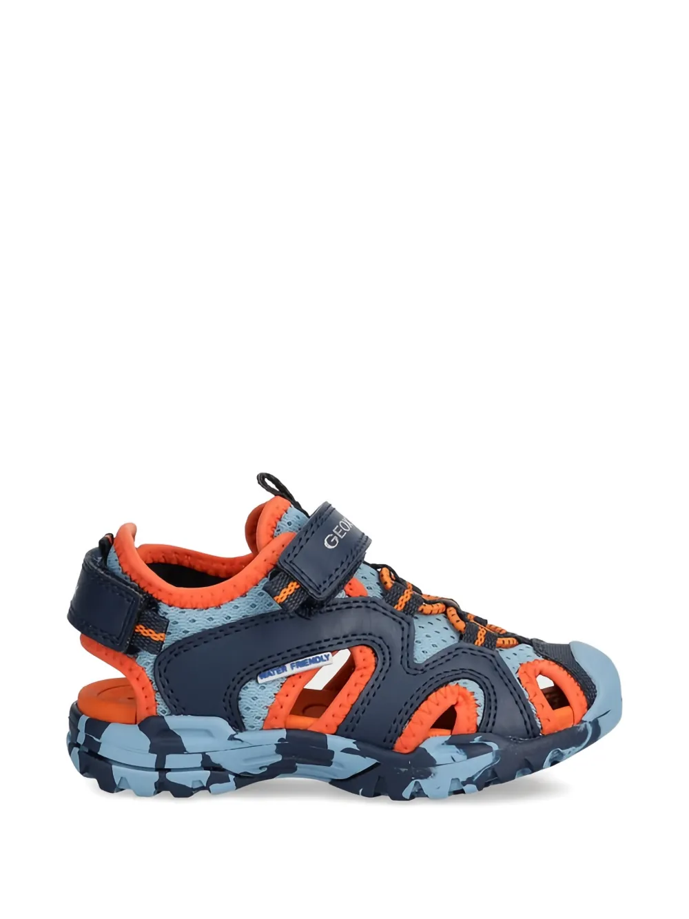 Geox Kids Borealis cut-out sandals Blauw
