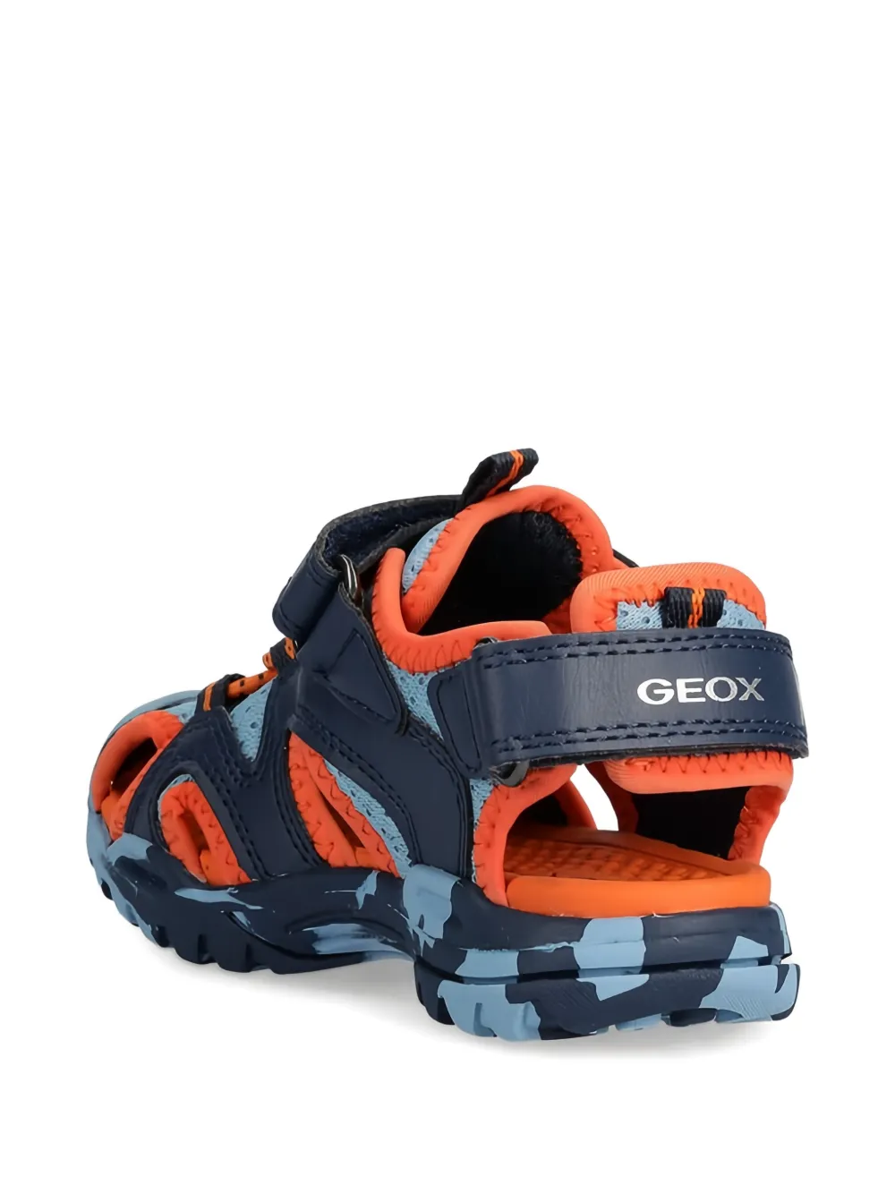 Geox Kids Borealis cut-out sandals Blauw