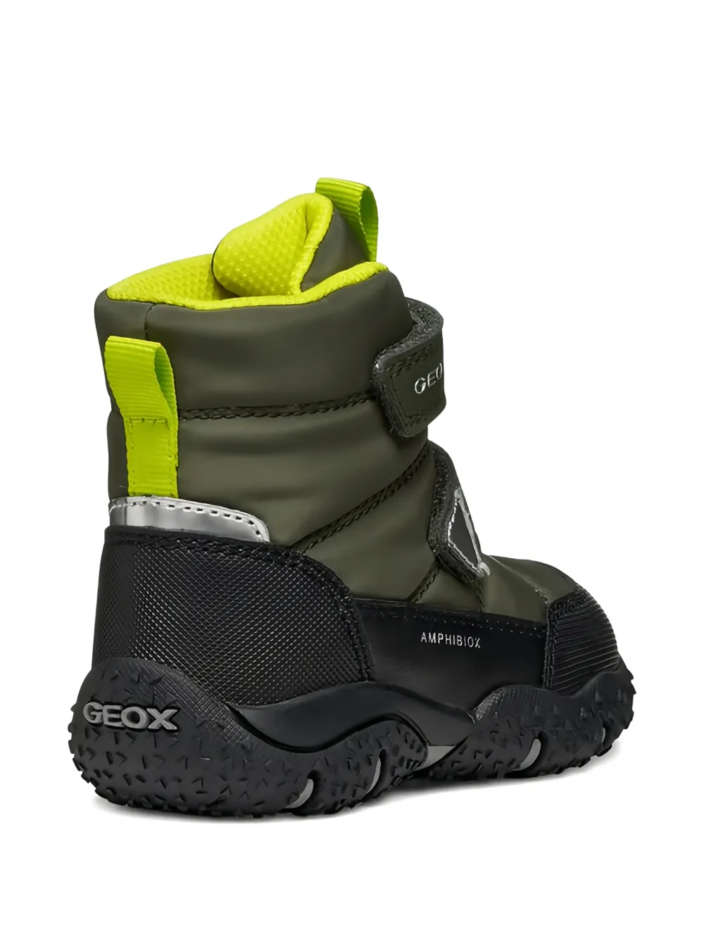 Geox Kids Laarzen met gewatteerd bandje Groen
