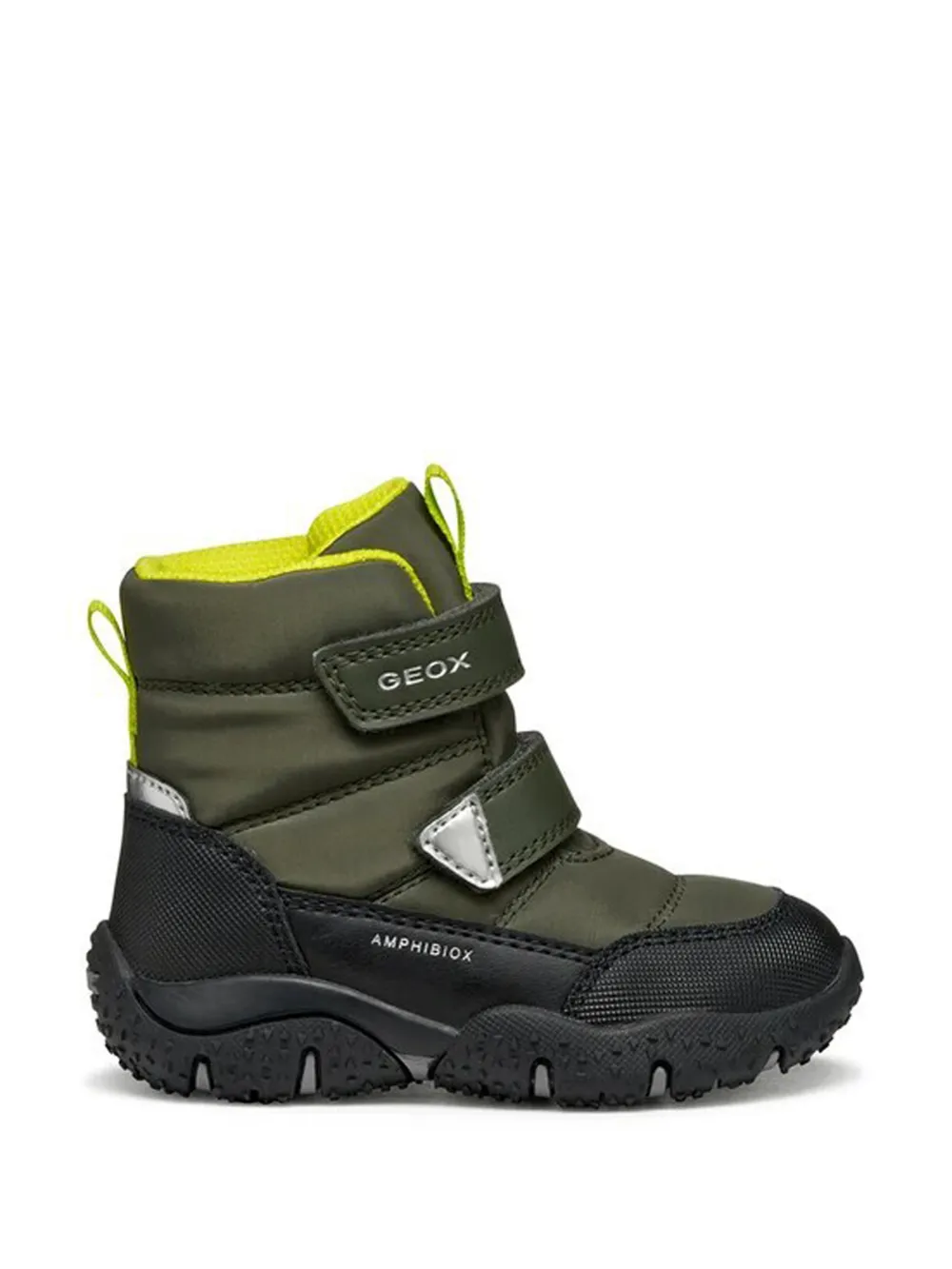 Geox Kids Laarzen met gewatteerd bandje Groen