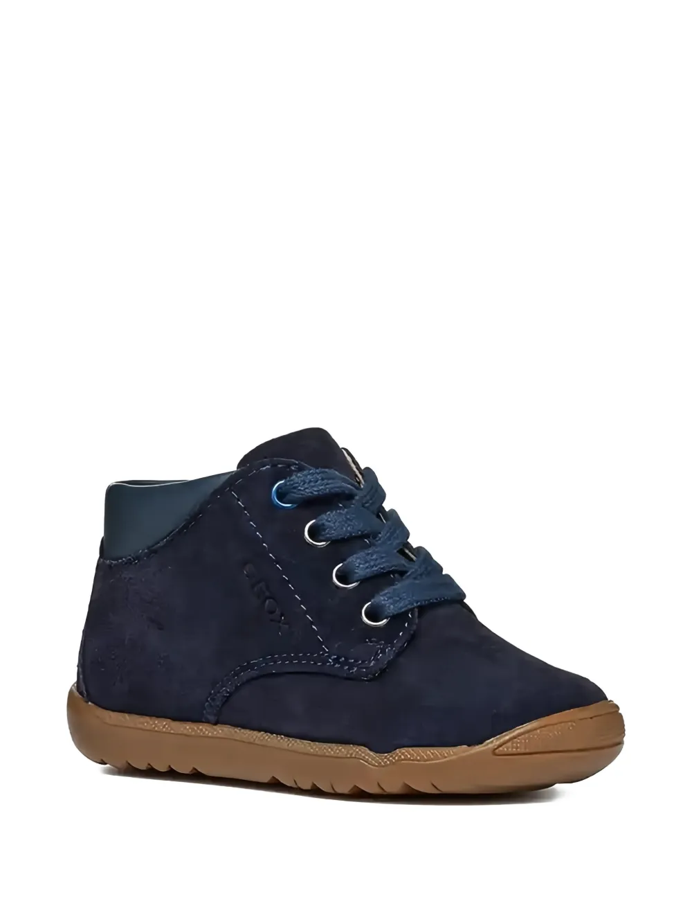 Geox Kids lace up ankle boots - Blu