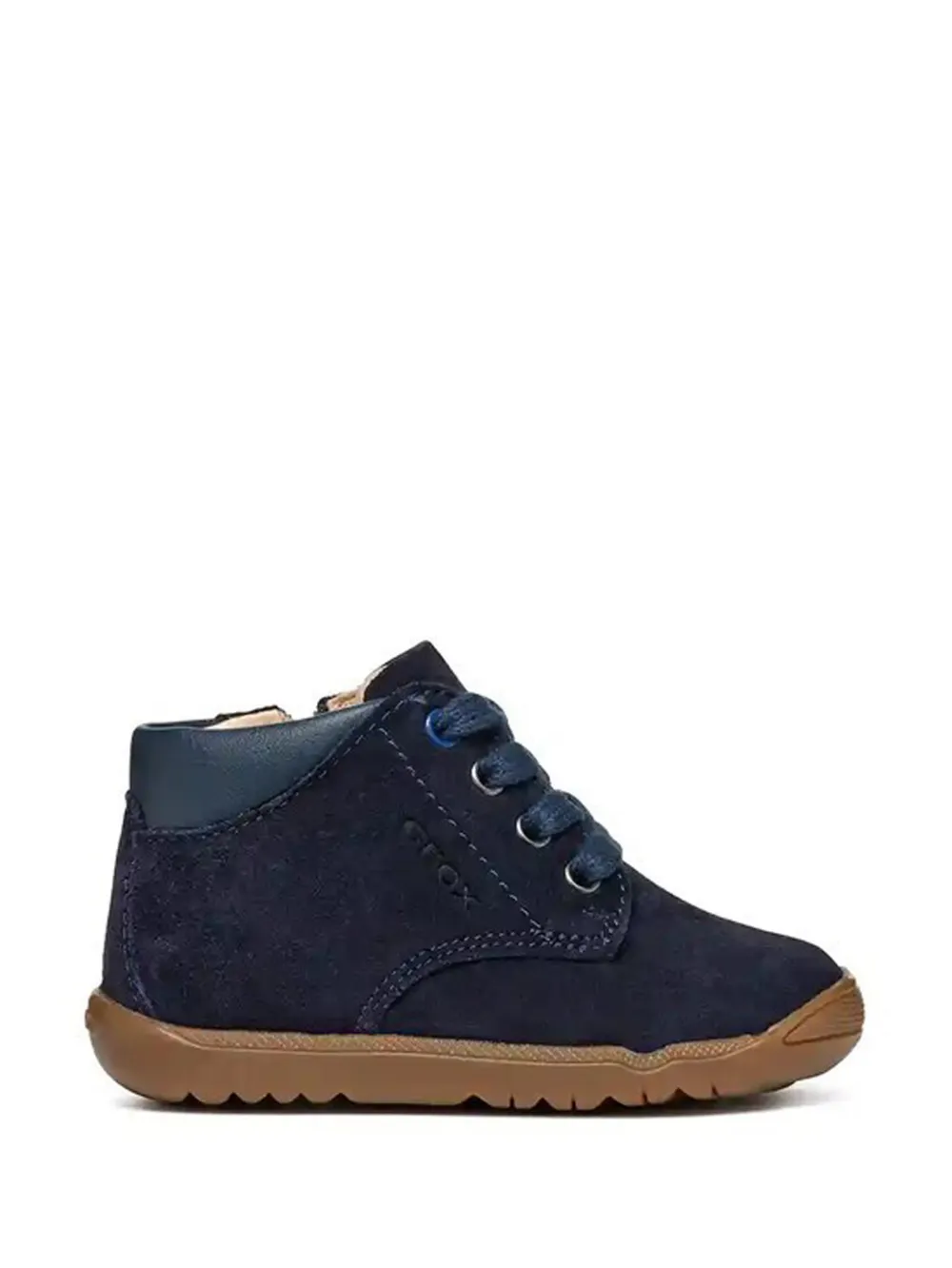 Geox Kids Enkellaarzen met veters Blauw