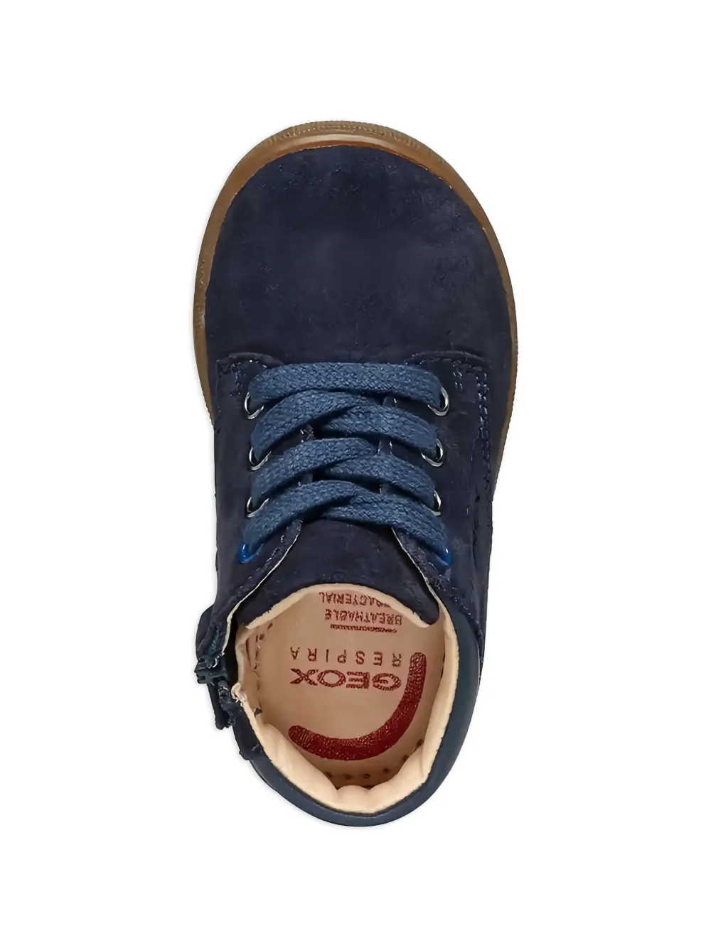 Geox Kids Enkellaarzen met veters Blauw