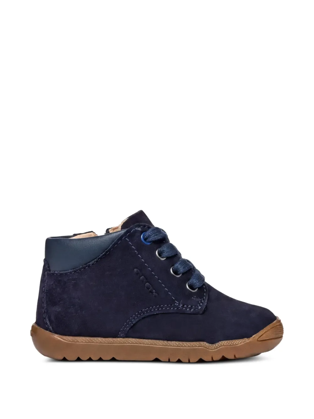 Geox Kids Enkellaarzen met veters Blauw