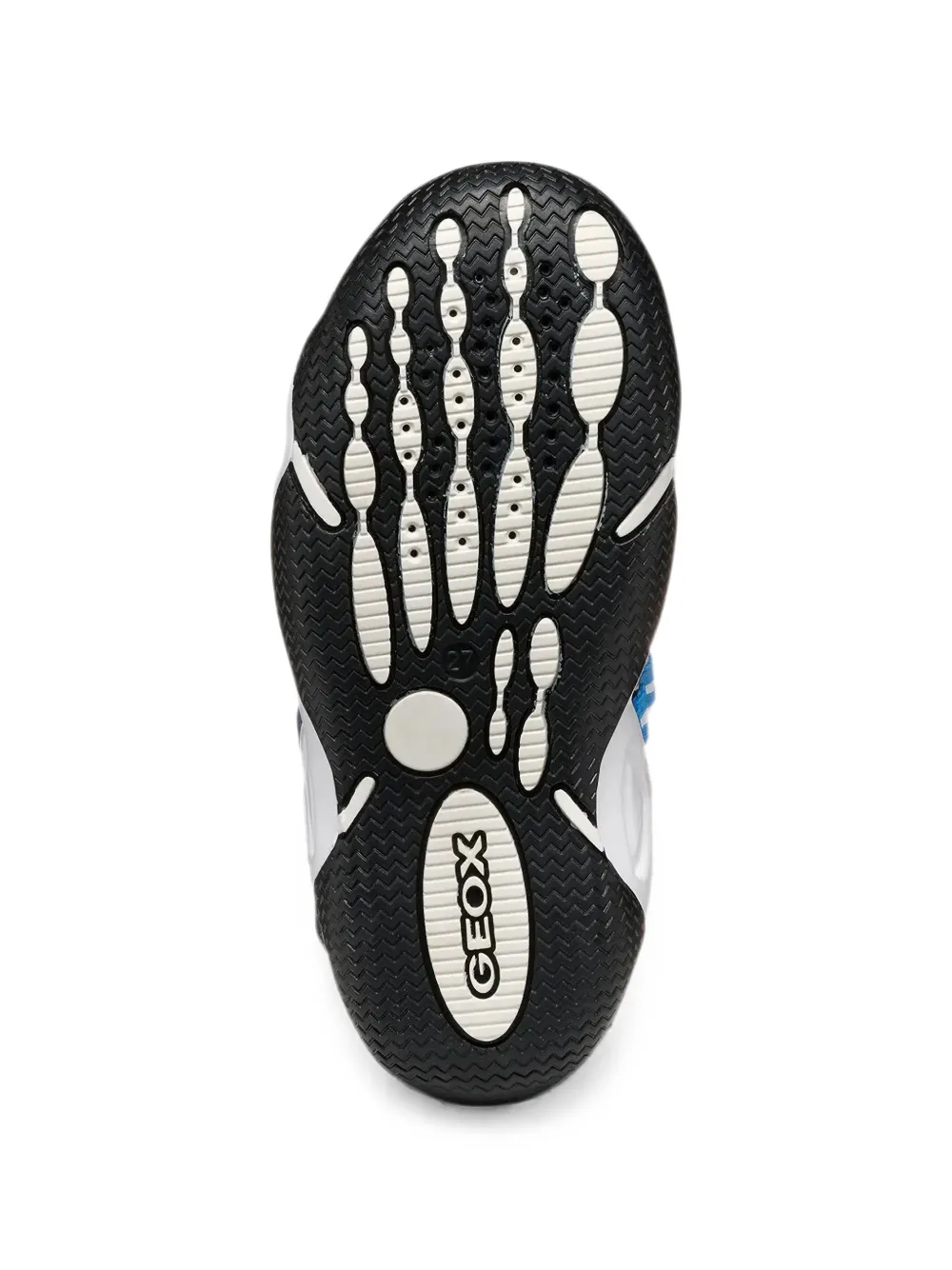 Geox Kids Wader mesh touch-strap sandals Blauw