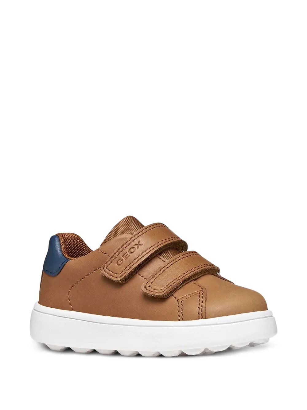 Geox Kids Minicub touch-strap sneakers - Braun