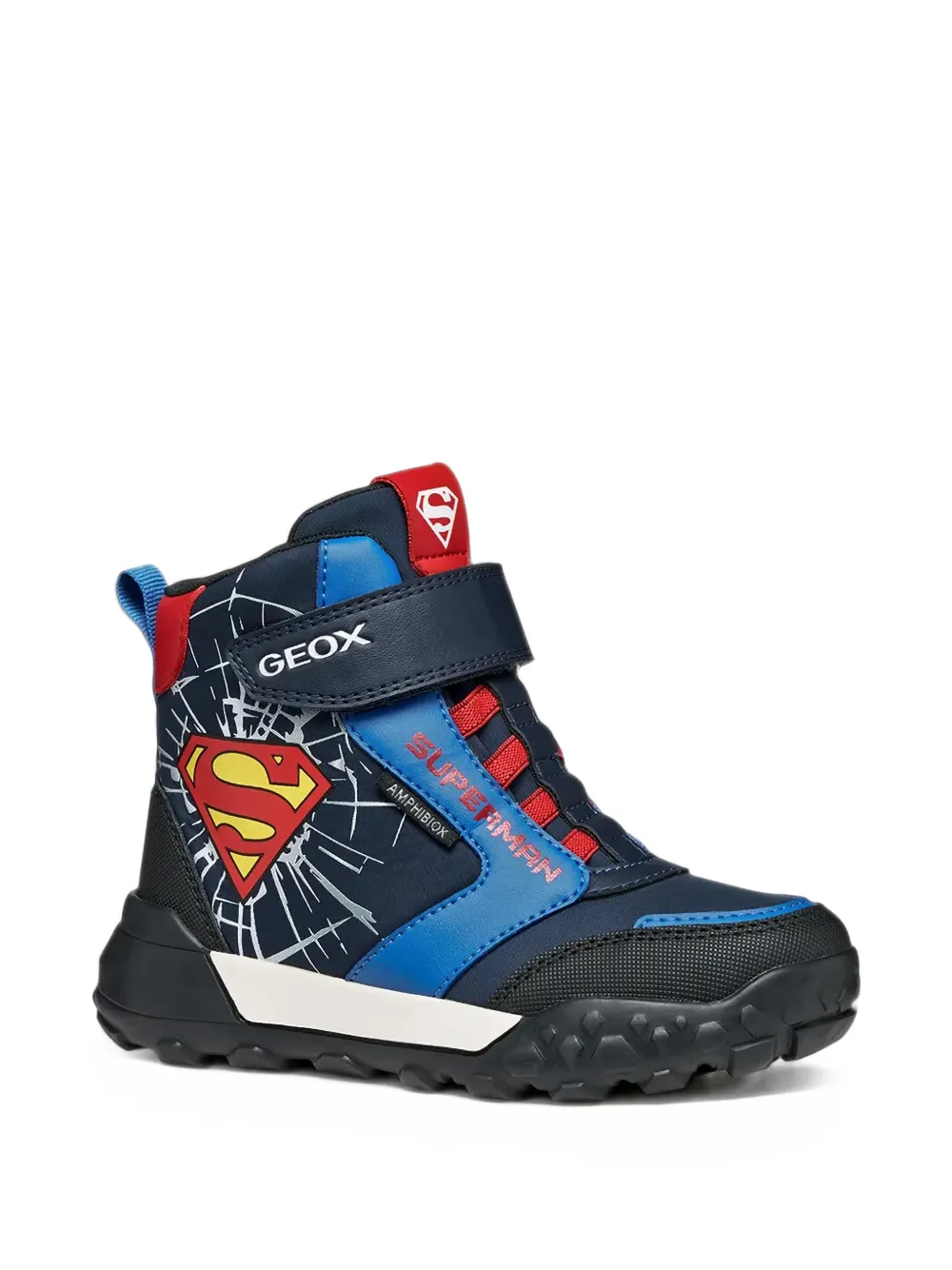 Geox Kids x Superman Amphibiox boots - Blu