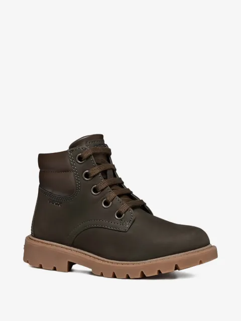 Geox Kids botas con logo en relieve