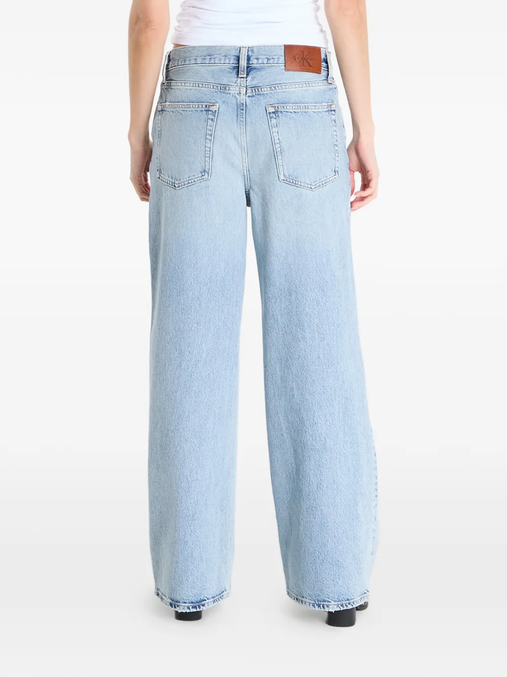  Calvin Klein Wide-leg Jeans - Blue 