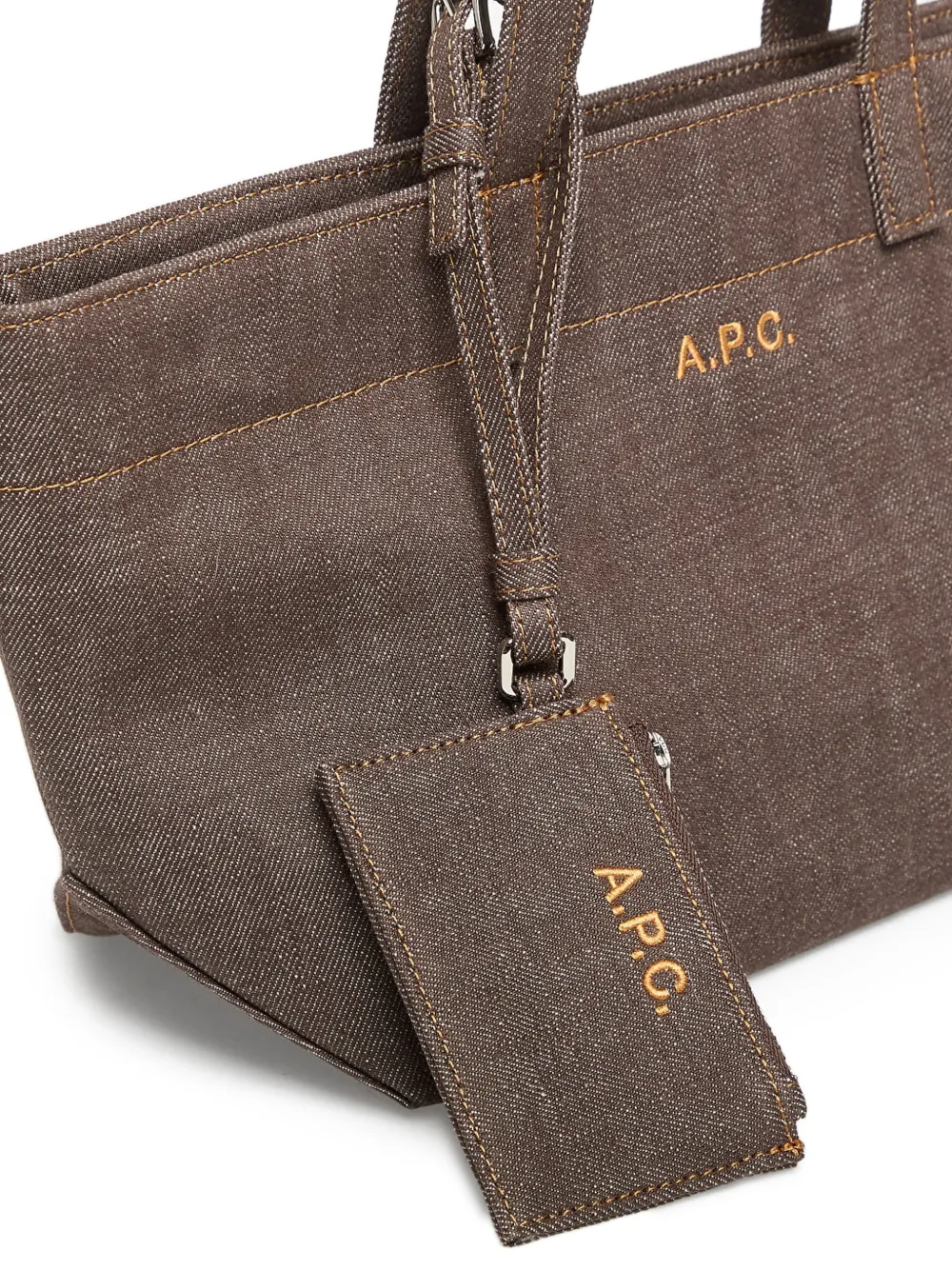 A.P.C. Kleine Drummer shopper Bruin