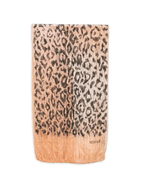 Versace Pre-Owned 1990s animal-print scarf