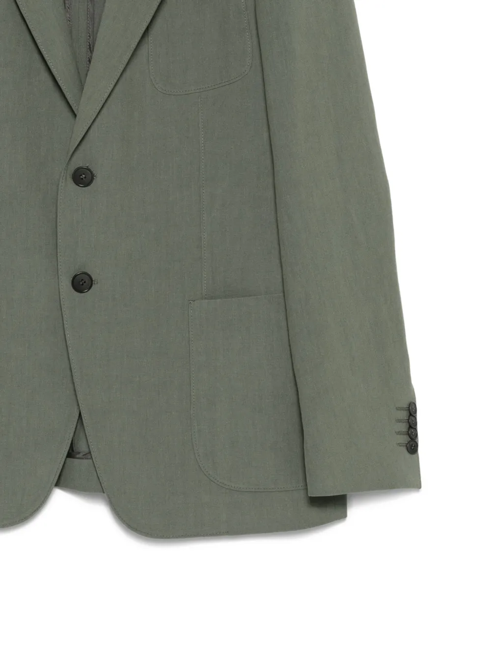 Giorgio Armani Jack met knopen Groen