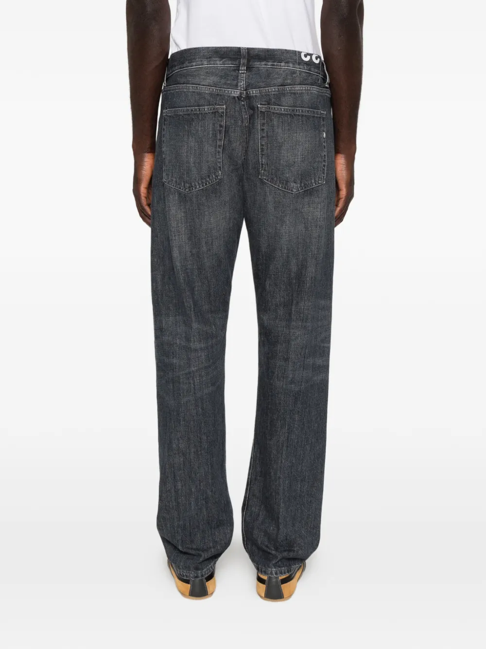 DONDUP Jeans met vervaagd-effect Blauw