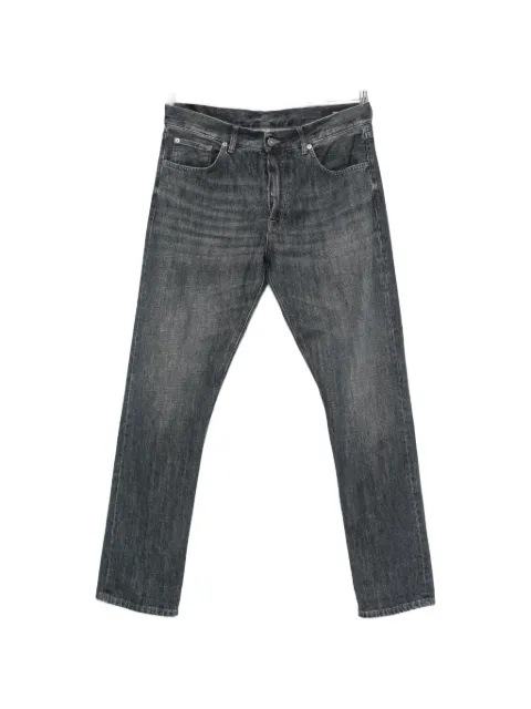 DONDUP faded-effect straight-leg jeans