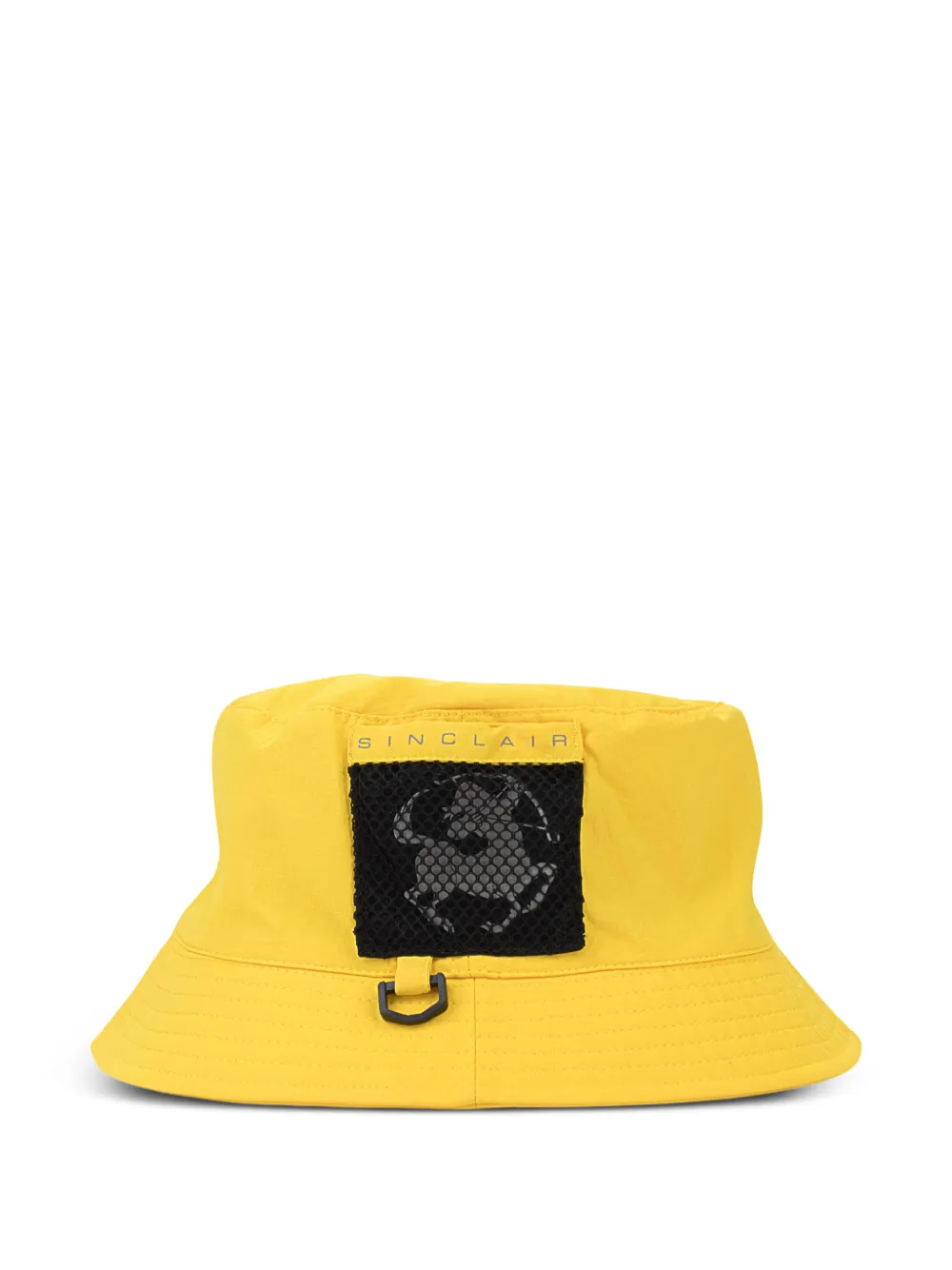 Sinclair logo-detail bucket hat - Giallo