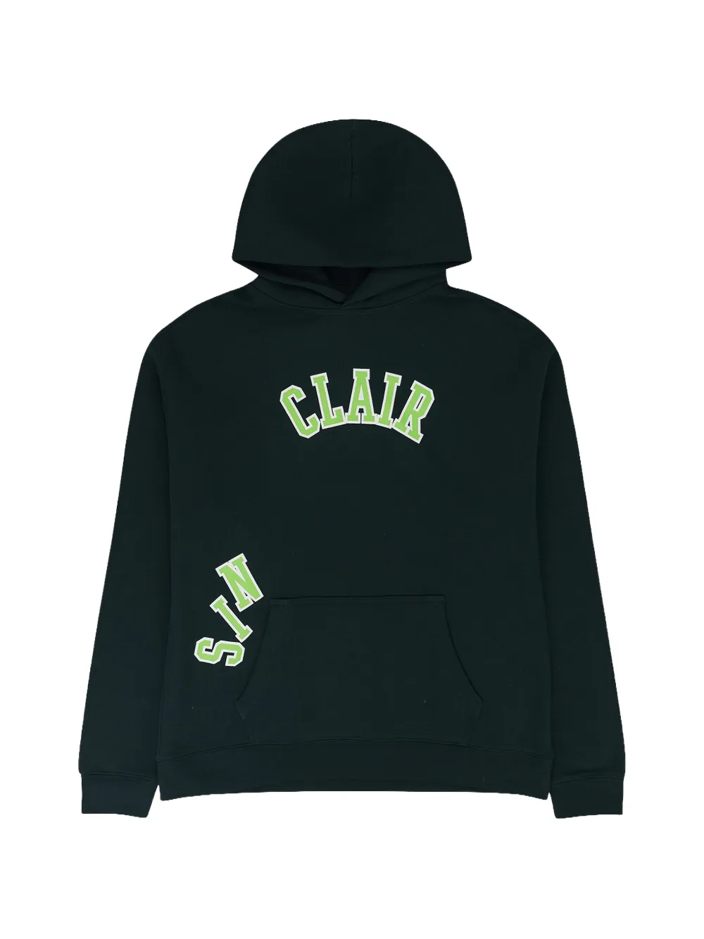 Sinclair Knockoff kangaroo-pocket hoodie - Nero