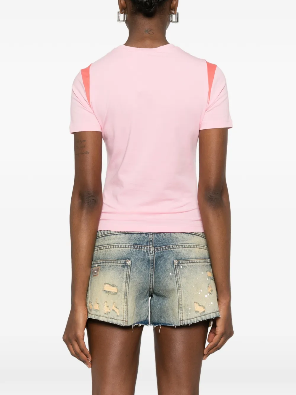 MISBHV T-shirt met print Roze