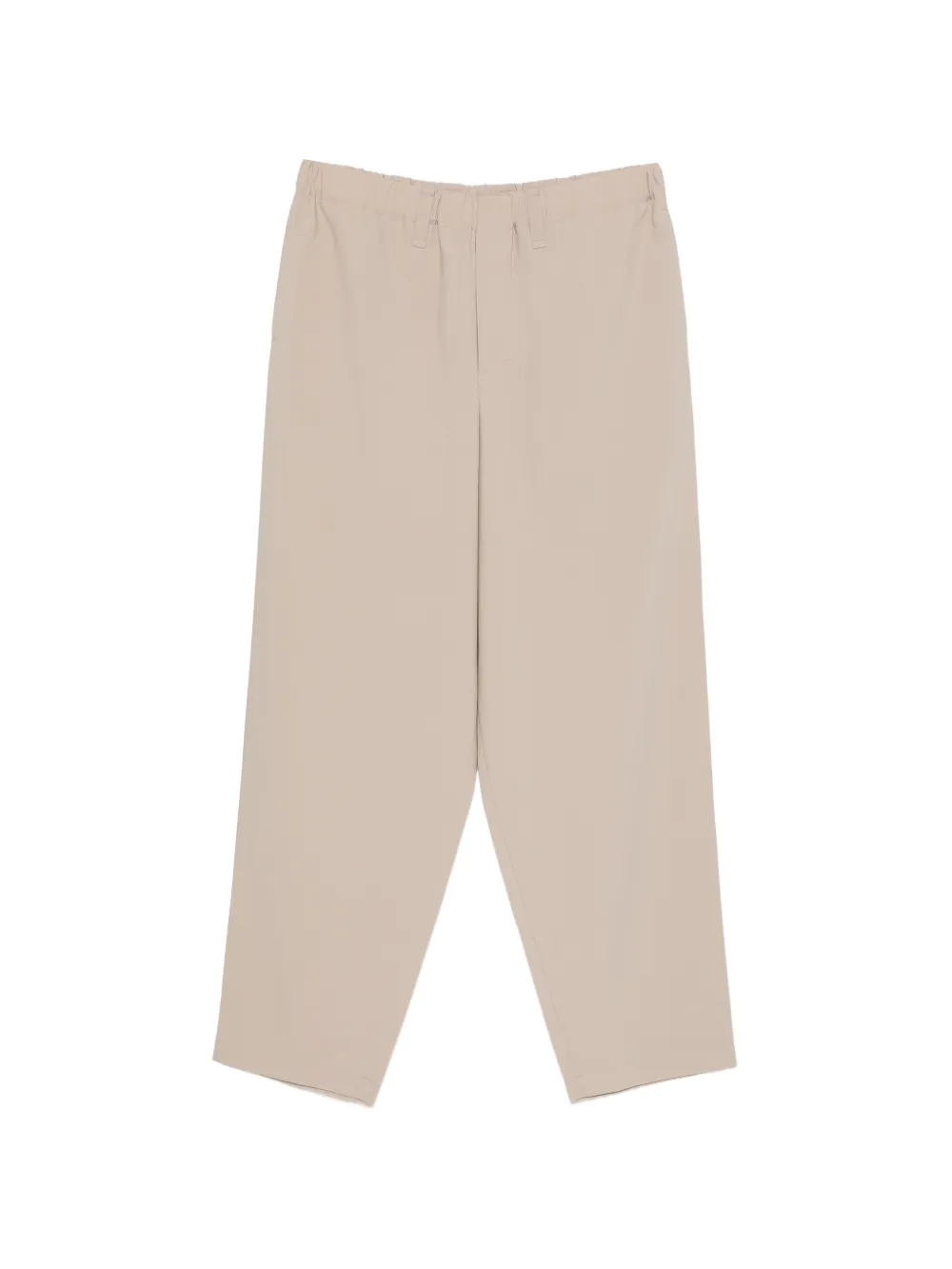 Issey Miyake Men elasticated-waistband trousers - Nude