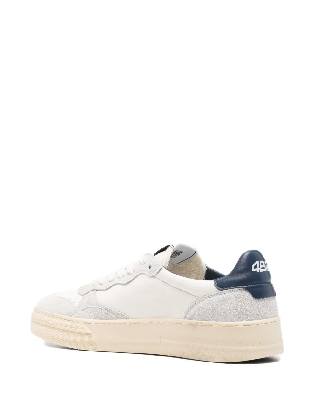 4B12 Hyper panelled sneakers Wit