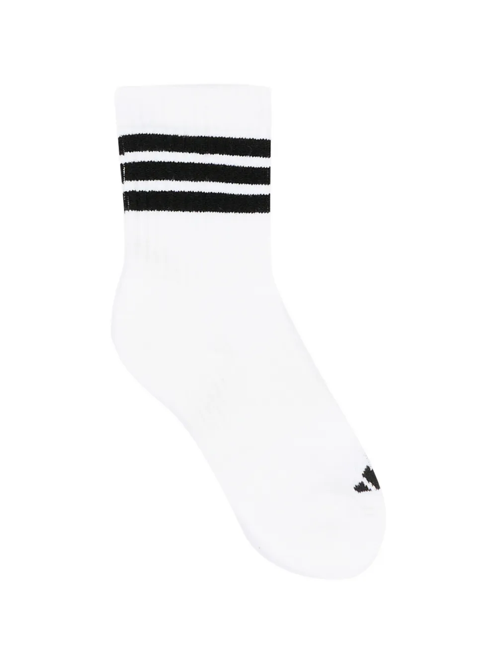 adidas Kids - Kit 3 pares de meias listradas - kids - algodão/Poliéster/Lycra - 6 anos - Branco