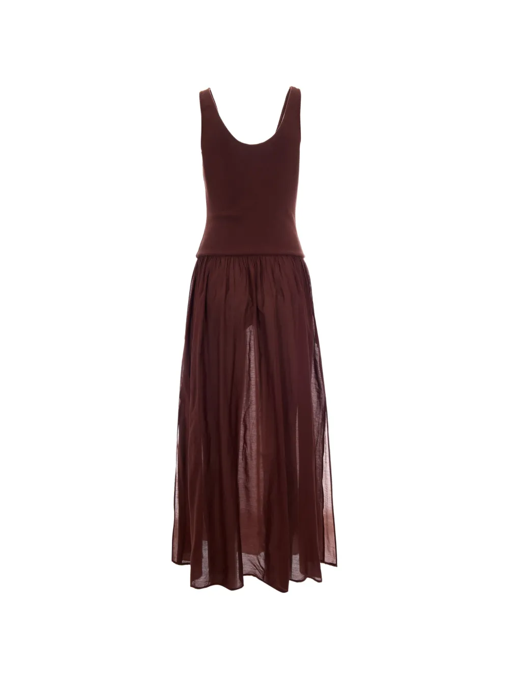  Sessùn Ruffled Dress - Brown 