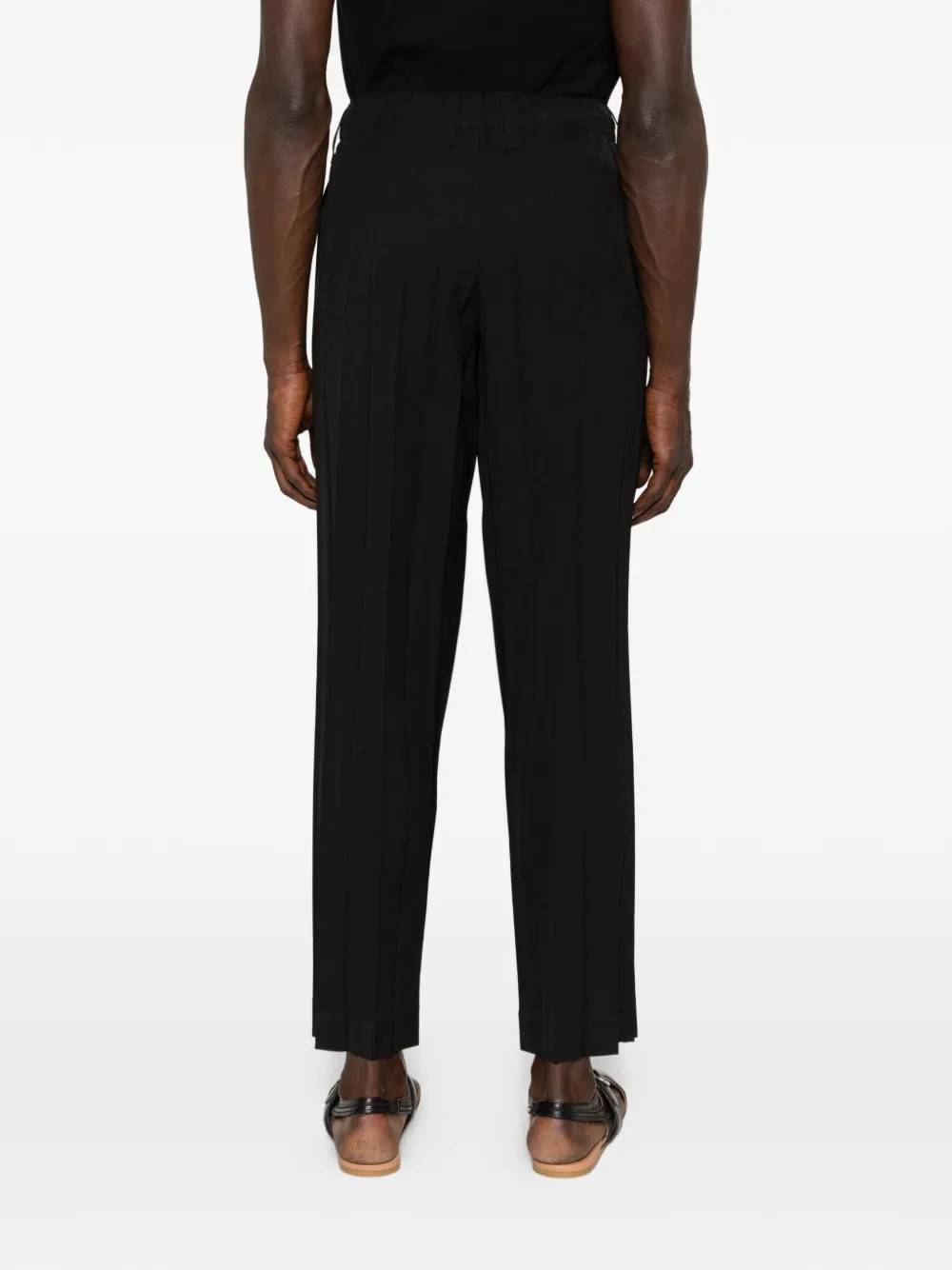 Homme Plissé Issey Miyake Cropped plooibroek Zwart