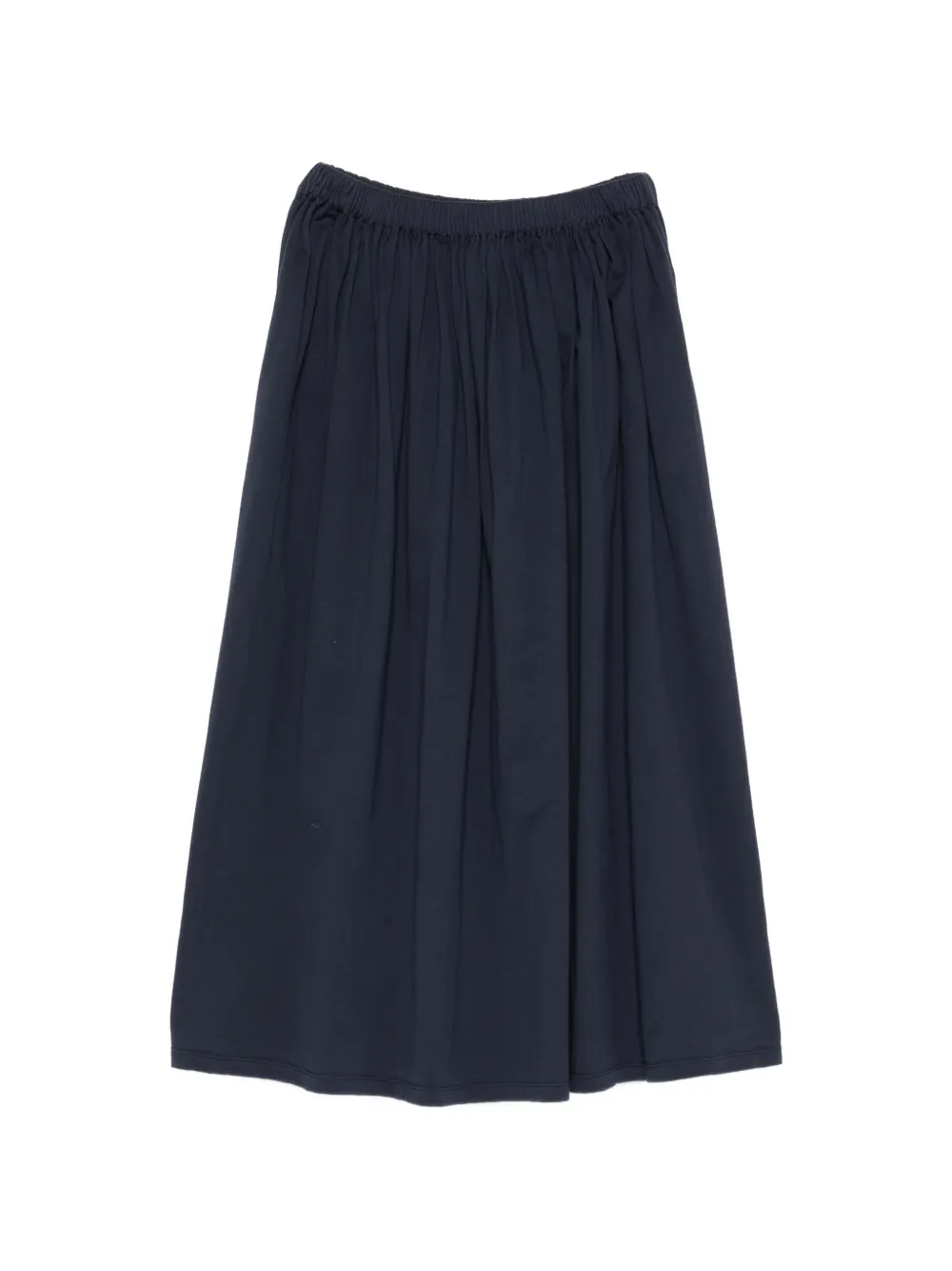 Ma'ry'ya elasticated-waistband midi skirt - Blu