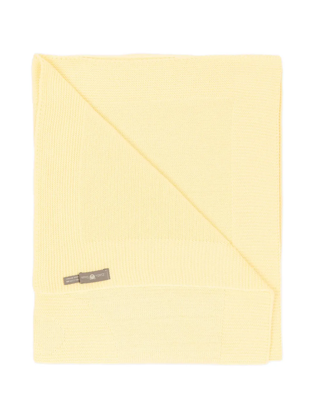 Little Bear knitted blanket - Giallo