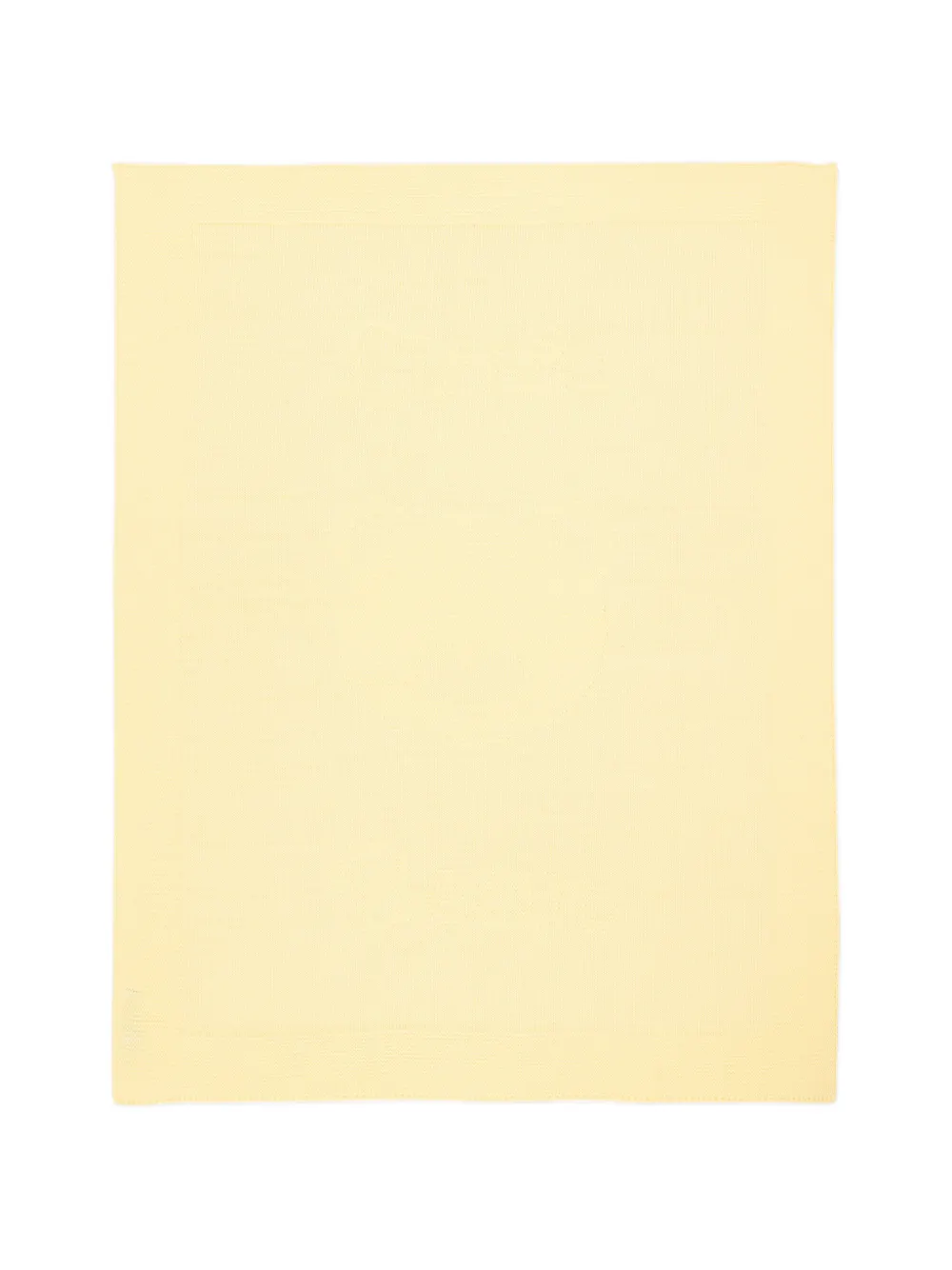  Little Bear Knitted Blanket - Yellow 