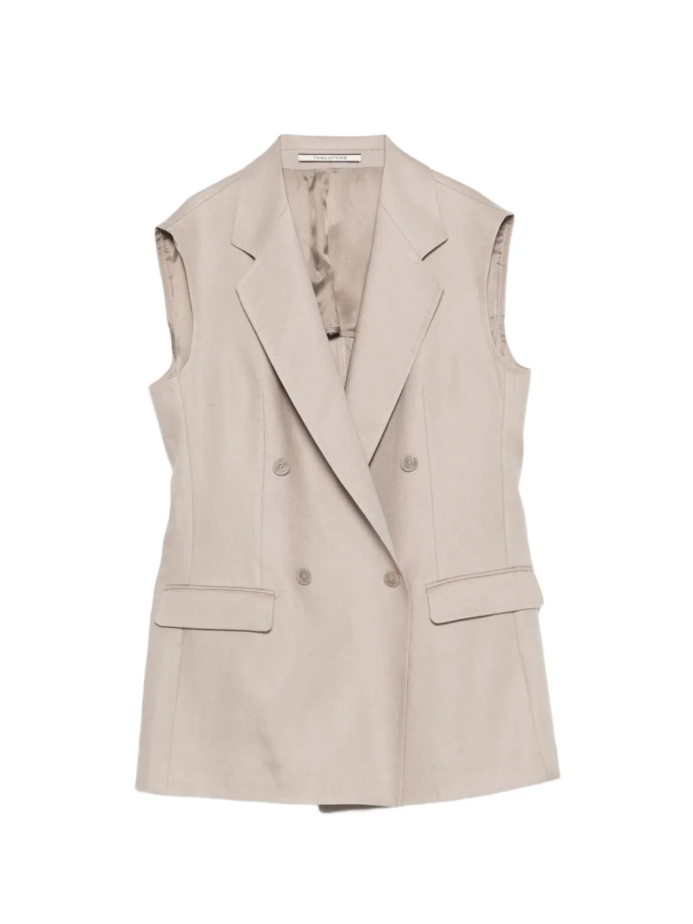 Tagliatore double-breasted waiscoat - Neutrals