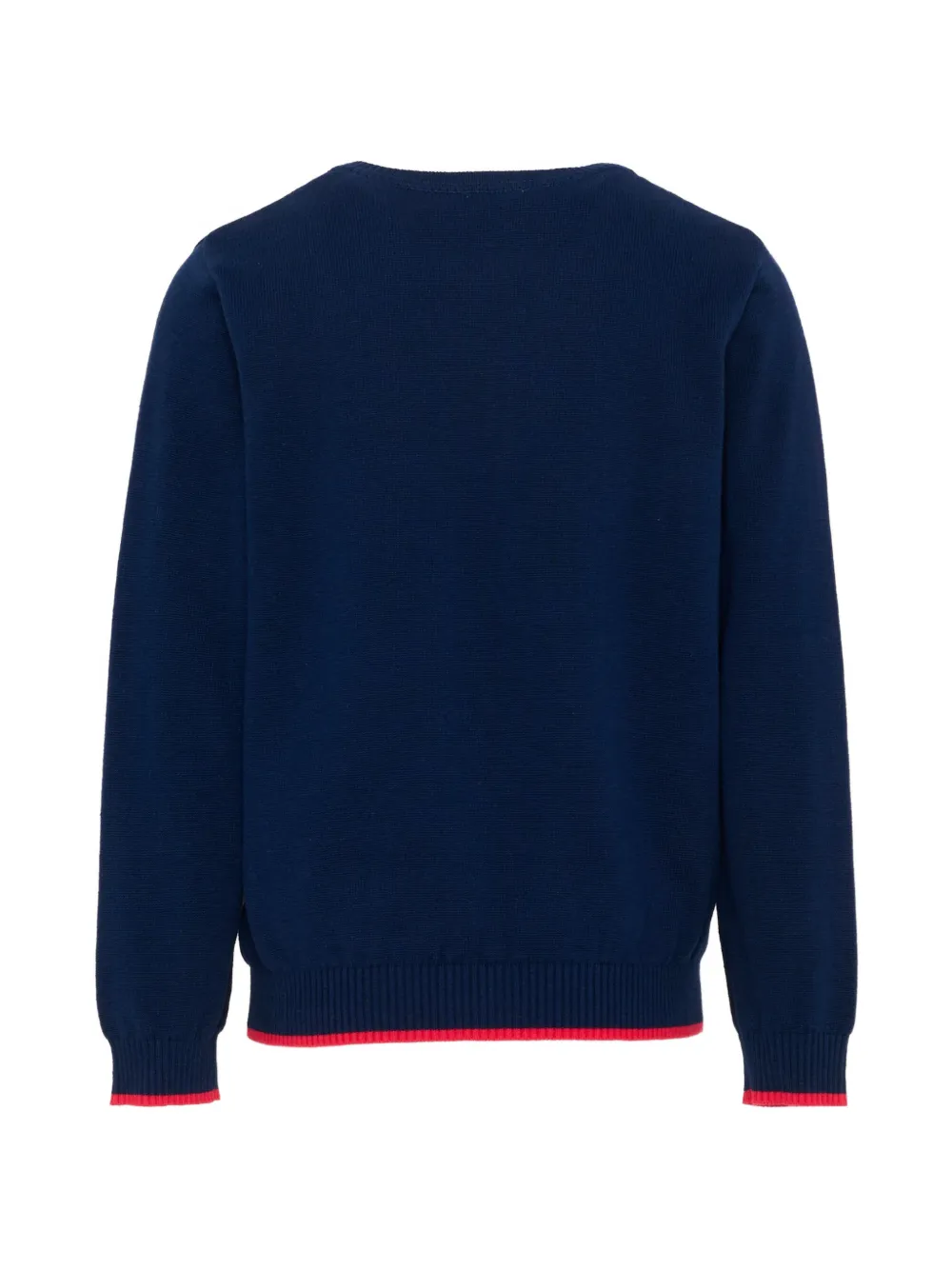  Trussardi Junior Jersey De Algodón Con Logo - Azul 