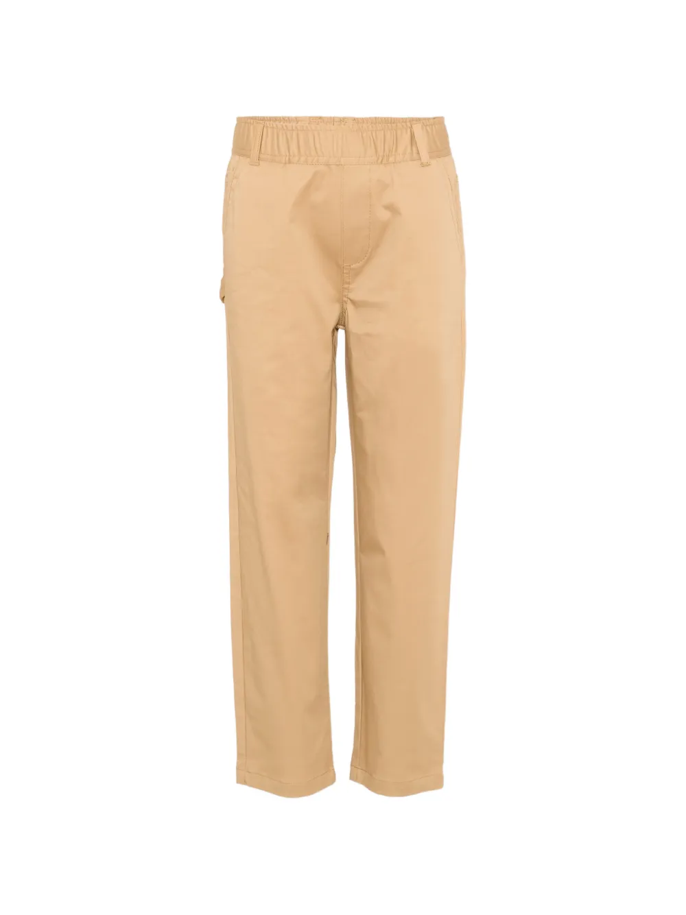 TRUSSARDI JUNIOR elasticated-waistband trousers - Toni neutri