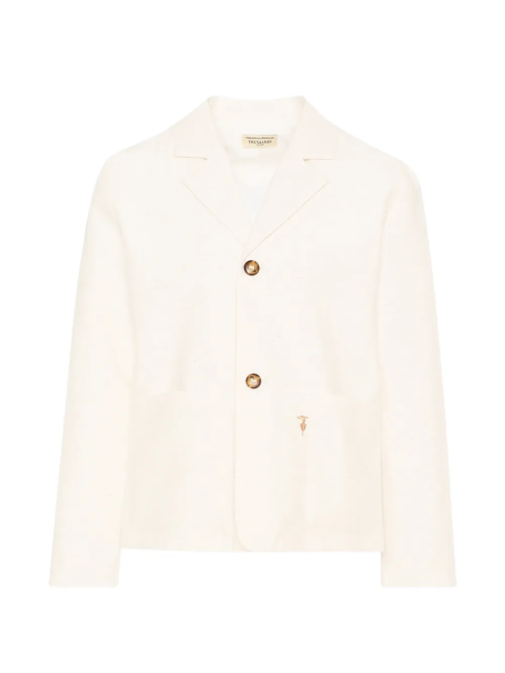 TRUSSARDI JUNIOR button blazer - Toni neutri